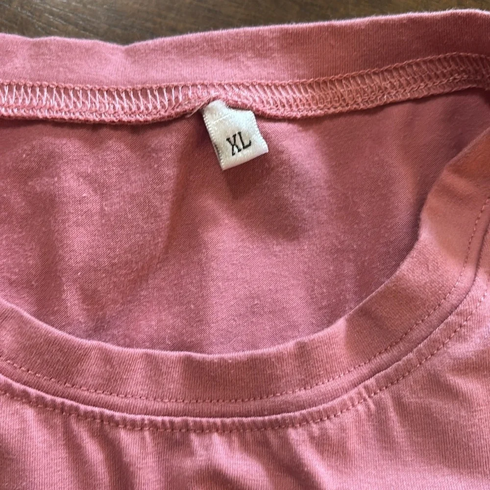 Pink and White Mama T-Shirts - Picture 2 of 9